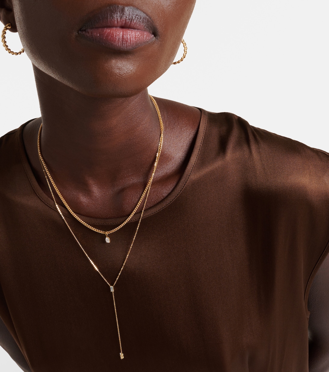 Collier en or 18 ct et diamants | Anita Ko