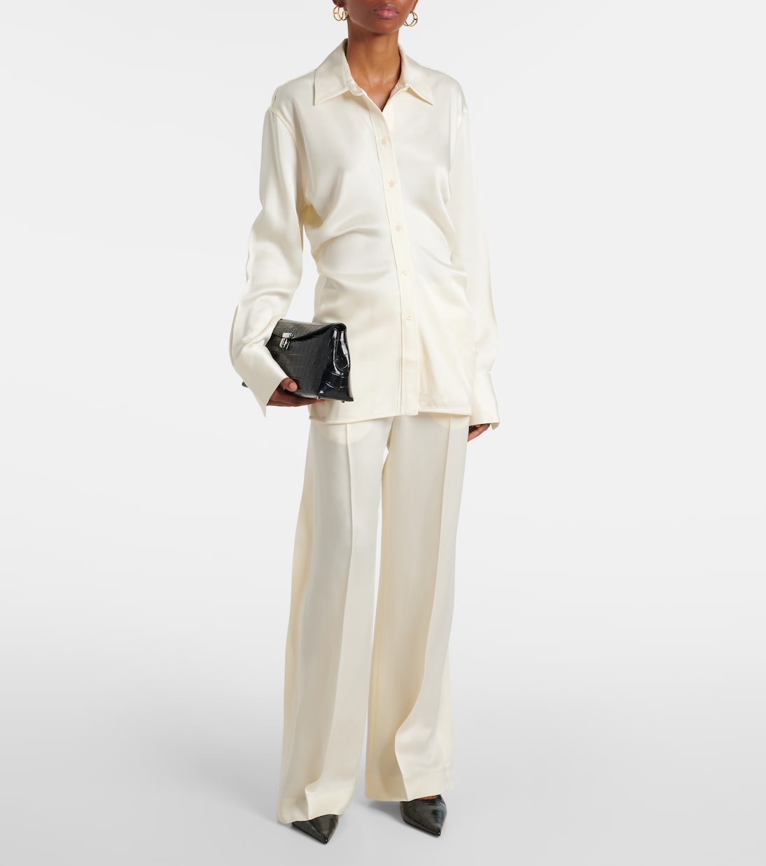 Weite High-Rise-Hose | Toteme