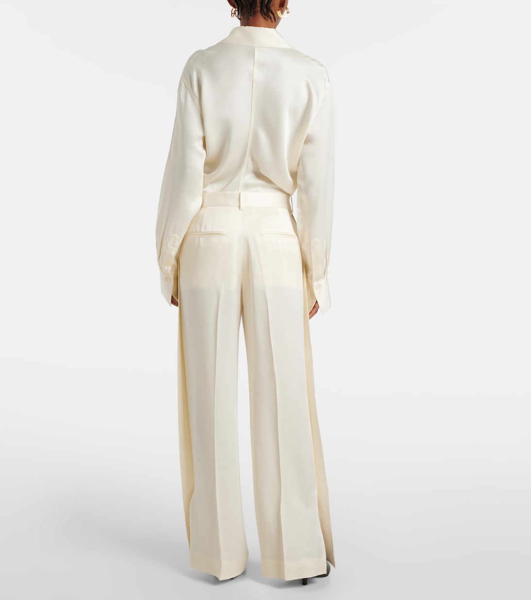 Weite High-Rise-Hose | Toteme