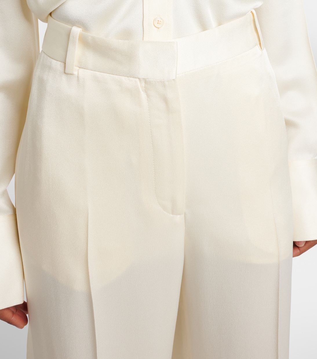 Weite High-Rise-Hose | Toteme