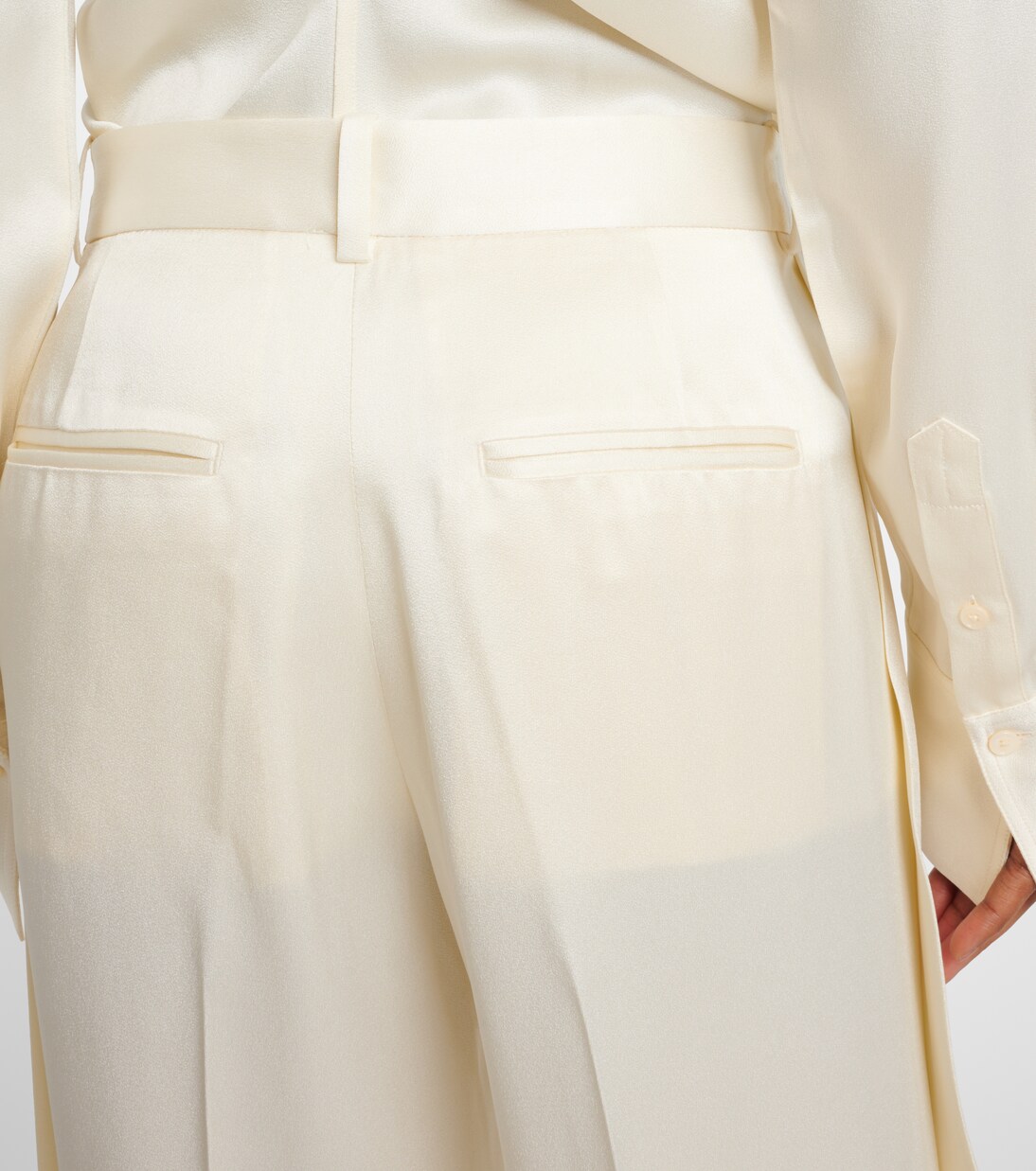 Weite High-Rise-Hose | Toteme