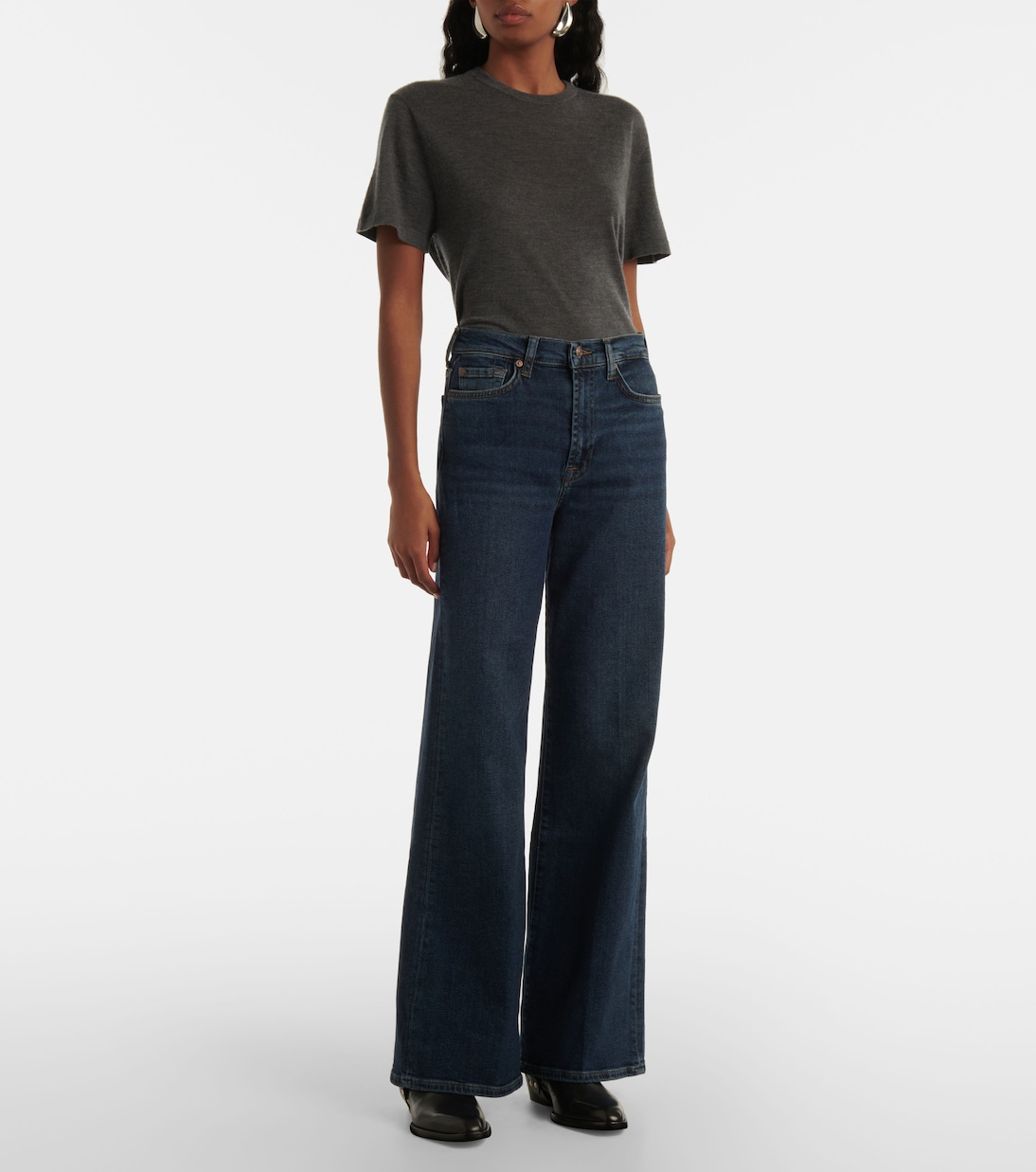 Ultra High Rise Jo flared jeans  | 7 For All Mankind