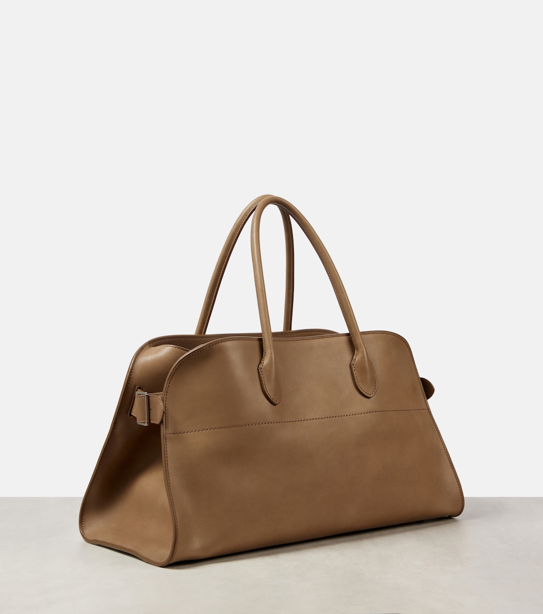 E/W Margaux leather tote bag | The Row
