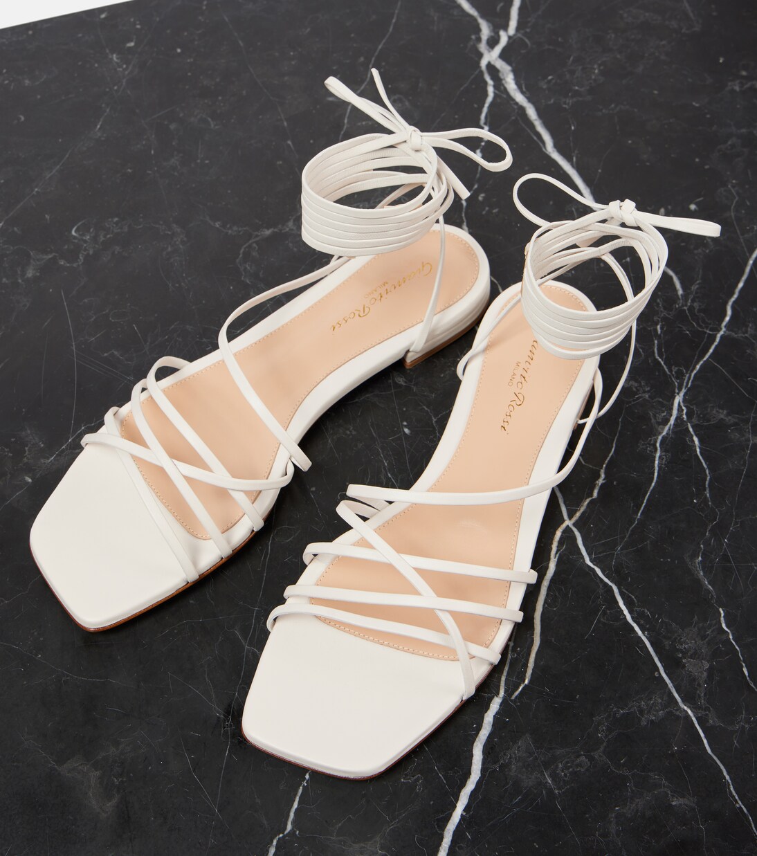 Sandalen aus Leder | Gianvito Rossi