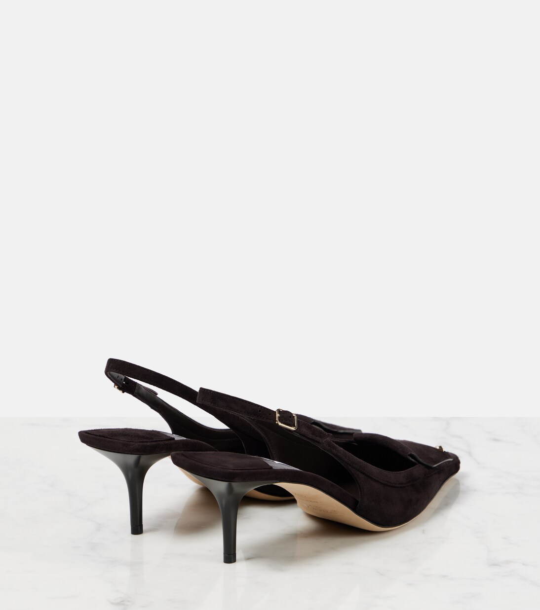 Frances 60 suede slingback pumps | Jimmy Choo