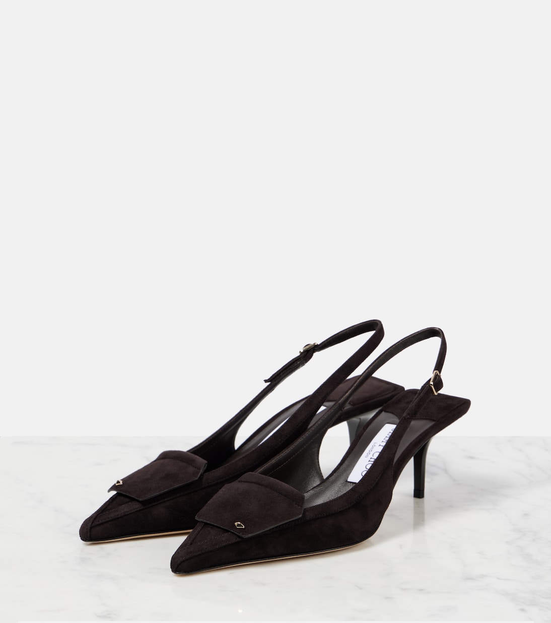 Frances 60 suede slingback pumps | Jimmy Choo