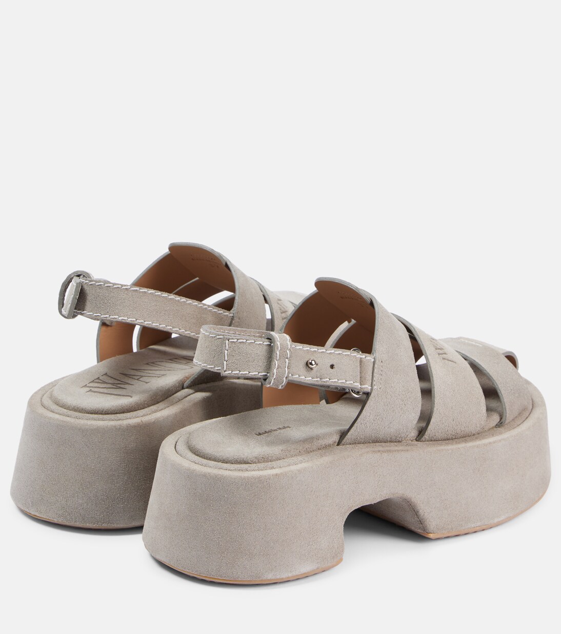 Fisherman leather platform sandals | JW Anderson