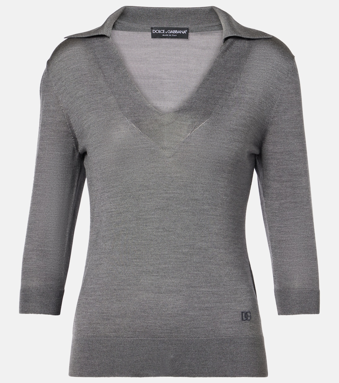 Silk polo sweater | Dolce&Gabbana