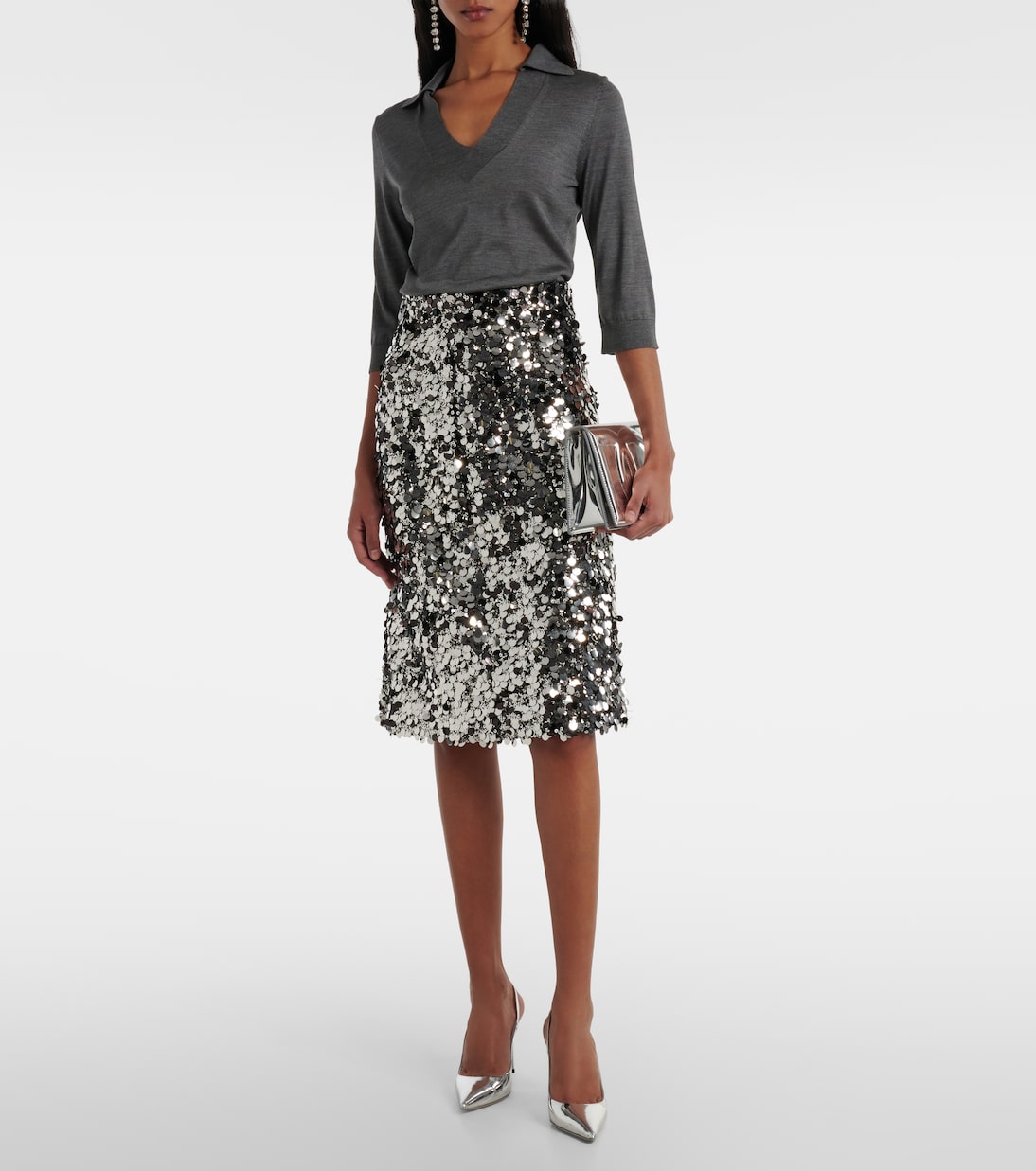 Silk polo sweater | Dolce&Gabbana