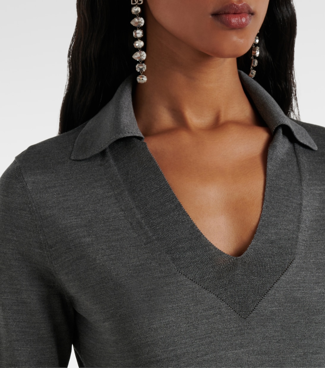 Silk polo sweater | Dolce&Gabbana