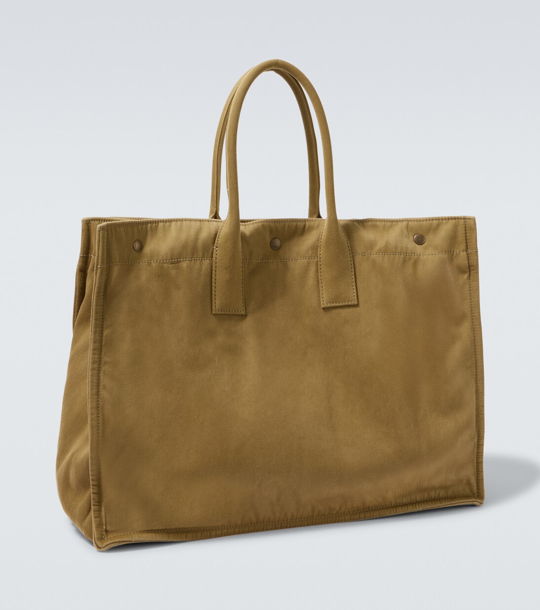 Rive Gauche Large canvas tote bag | Saint Laurent