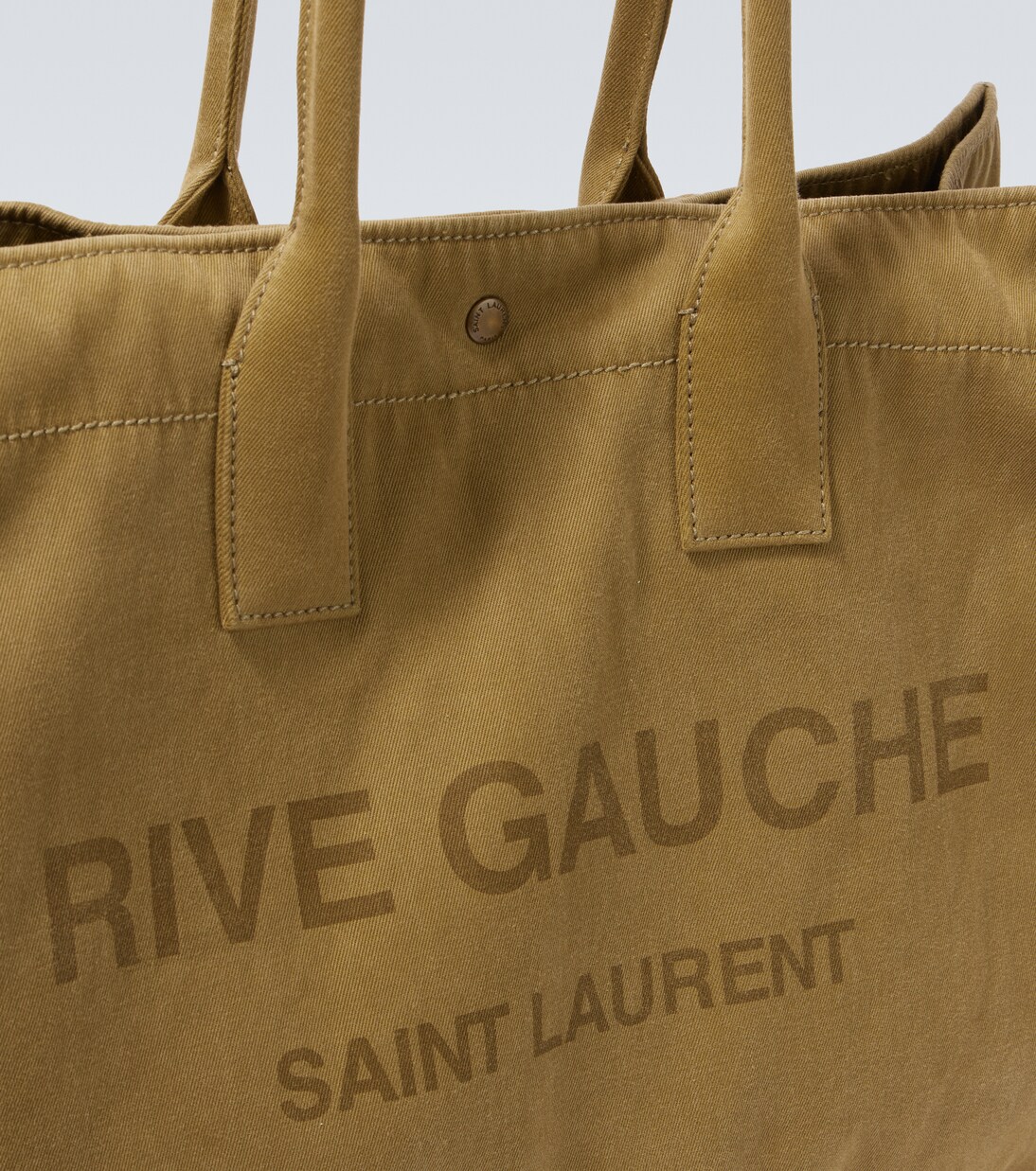 Rive Gauche Large canvas tote bag | Saint Laurent