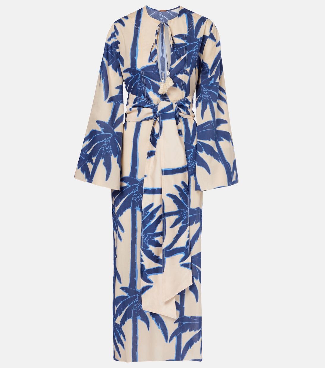 Bedruckte Tunika Sotaviento aus Baumwolle | Johanna Ortiz