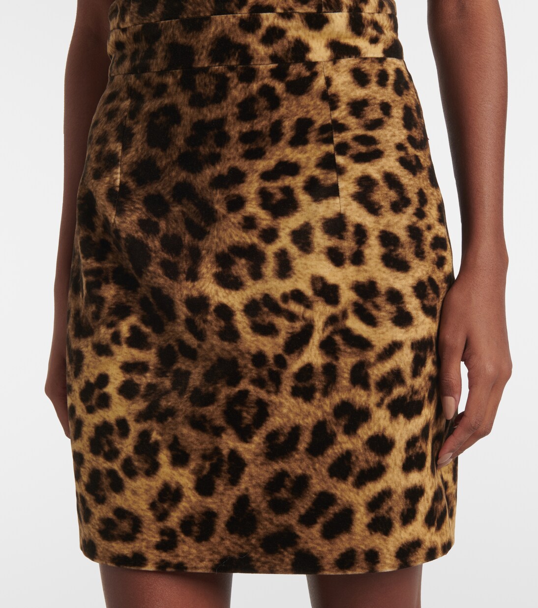 Robe Monique en coton à motif léopard | The New Arrivals Ilkyaz Ozel