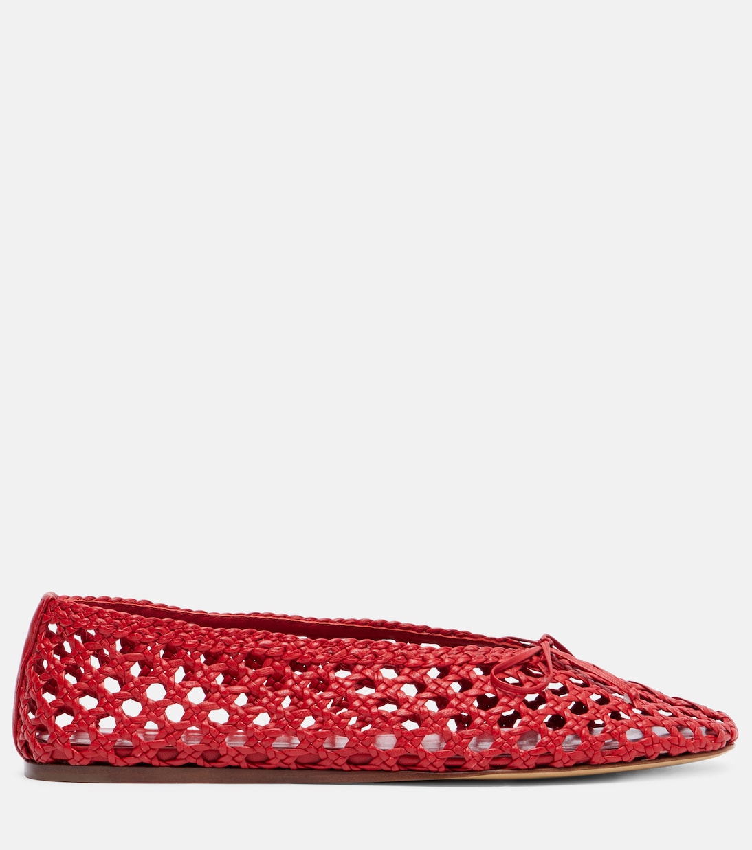 Regency woven leather ballet flats | Le Monde Béryl