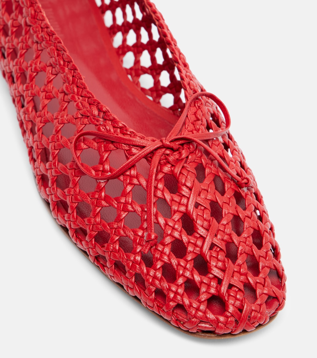Regency woven leather ballet flats | Le Monde Béryl