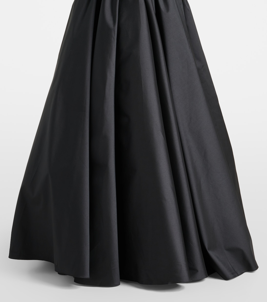 Strapless mikado and taffeta gown | Marmar Halim
