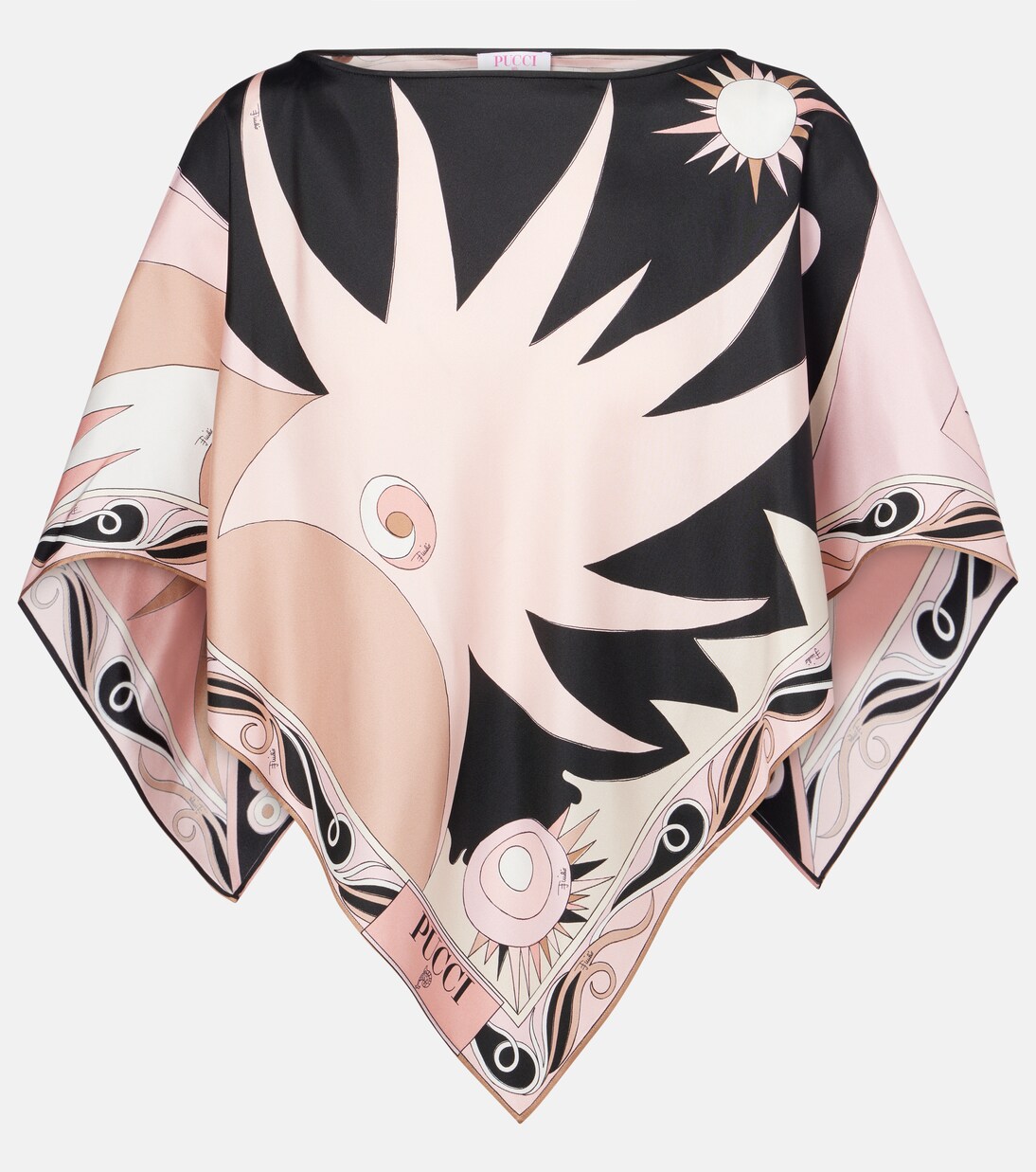 Caftán Iride de seda | Pucci