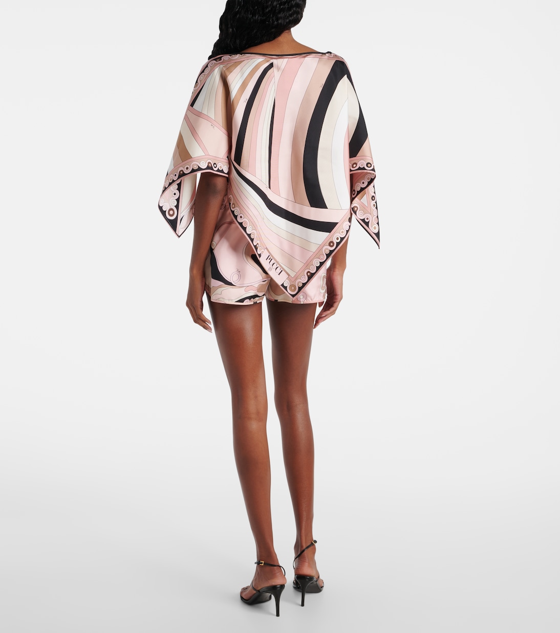 Caftán Iride de seda | Pucci