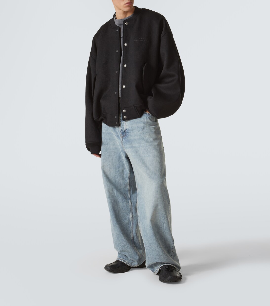 Baskets Monday 3B Sports Icon en cuir | Balenciaga