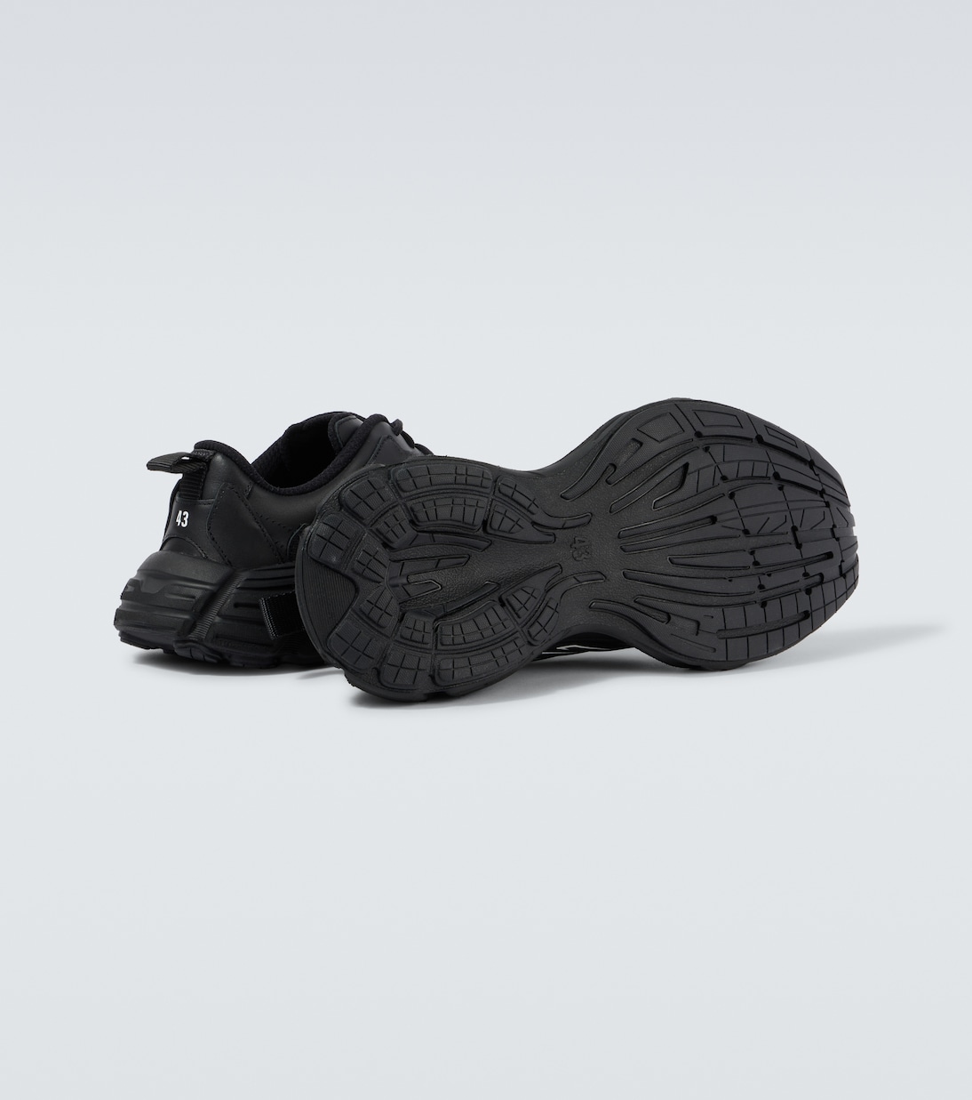 Baskets Monday 3B Sports Icon en cuir | Balenciaga