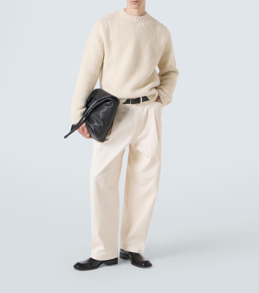 Mohair and alpaca-blend sweater | Jil Sander