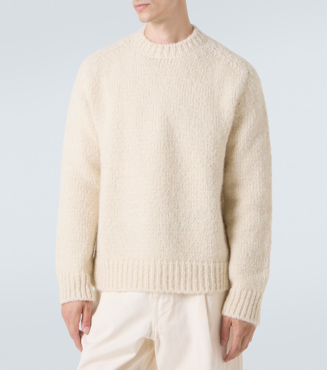 Mohair and alpaca-blend sweater | Jil Sander