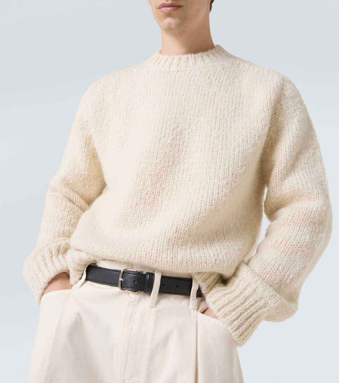 Mohair and alpaca-blend sweater | Jil Sander
