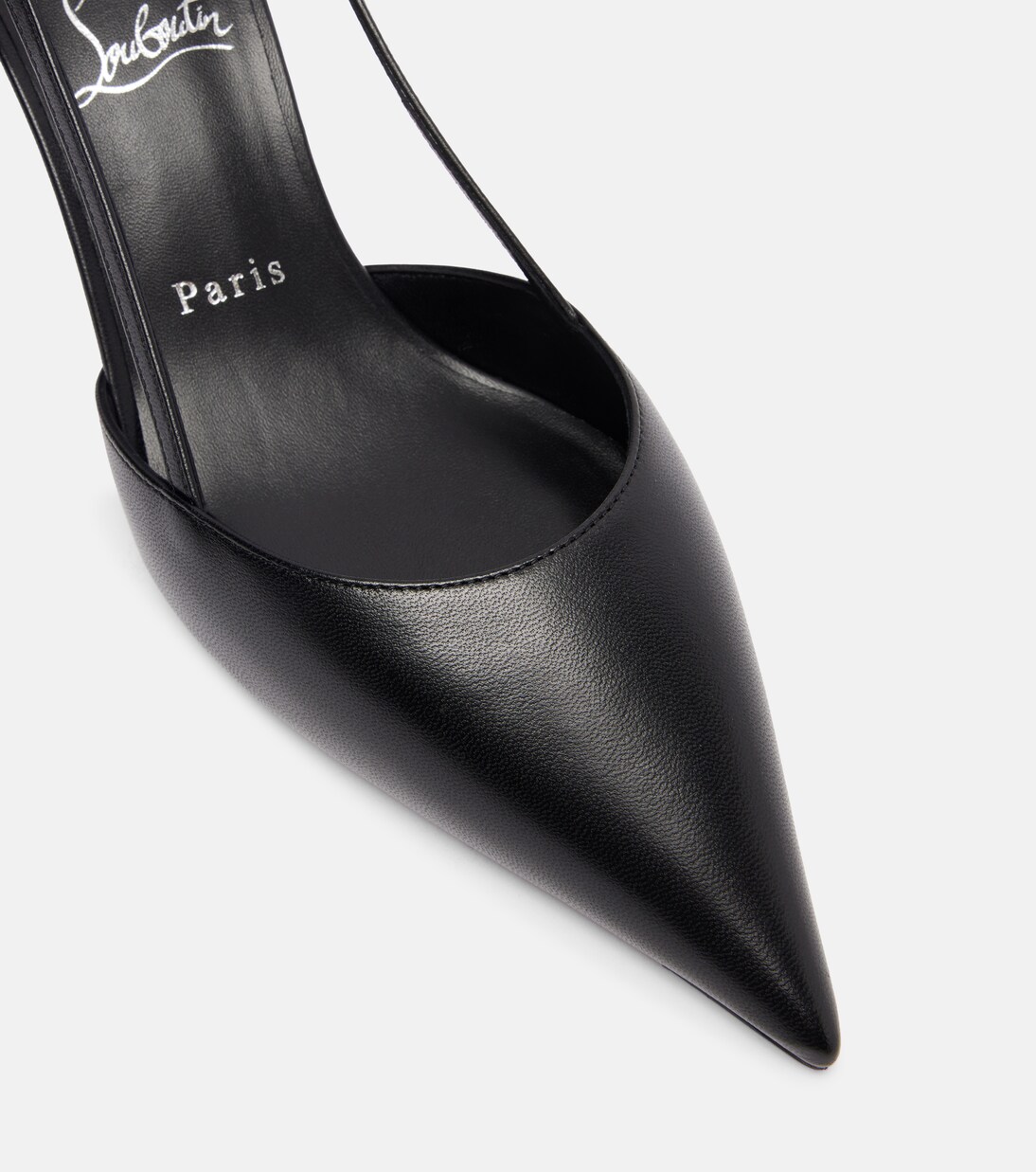 حذاء سلينغ باك من الجلد Miss Z Sling 60 | Christian Louboutin