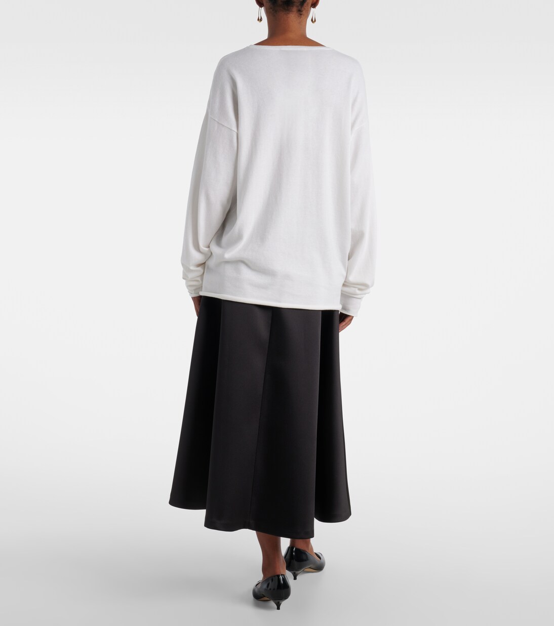 T-shirt N°347 Aries in cotone e cashmere | Extreme Cashmere