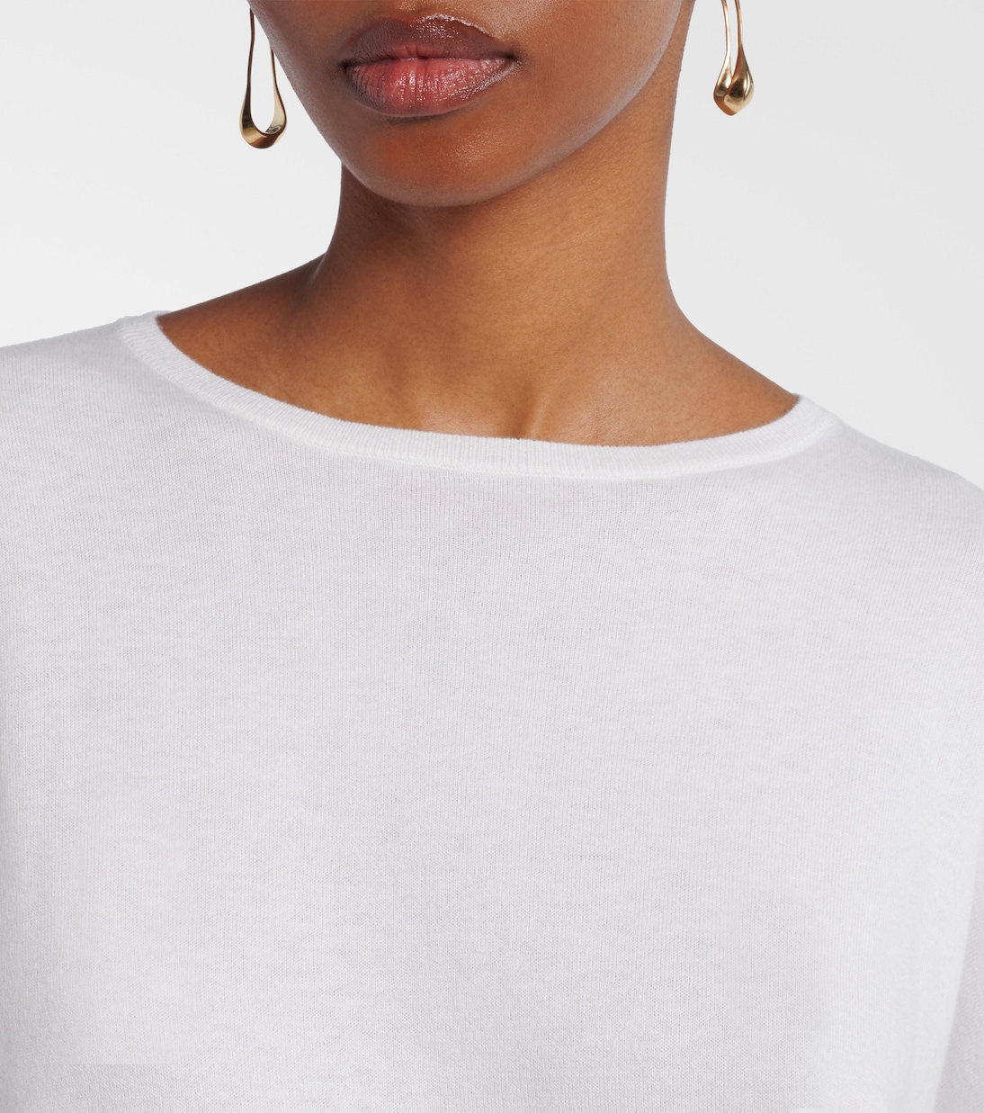 T-shirt N°347 Aries in cotone e cashmere | Extreme Cashmere