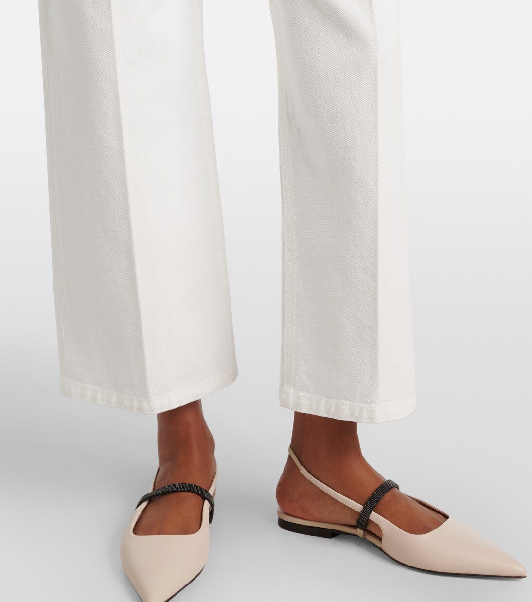 Mid-Rise Wide-Leg Jeans | Brunello Cucinelli