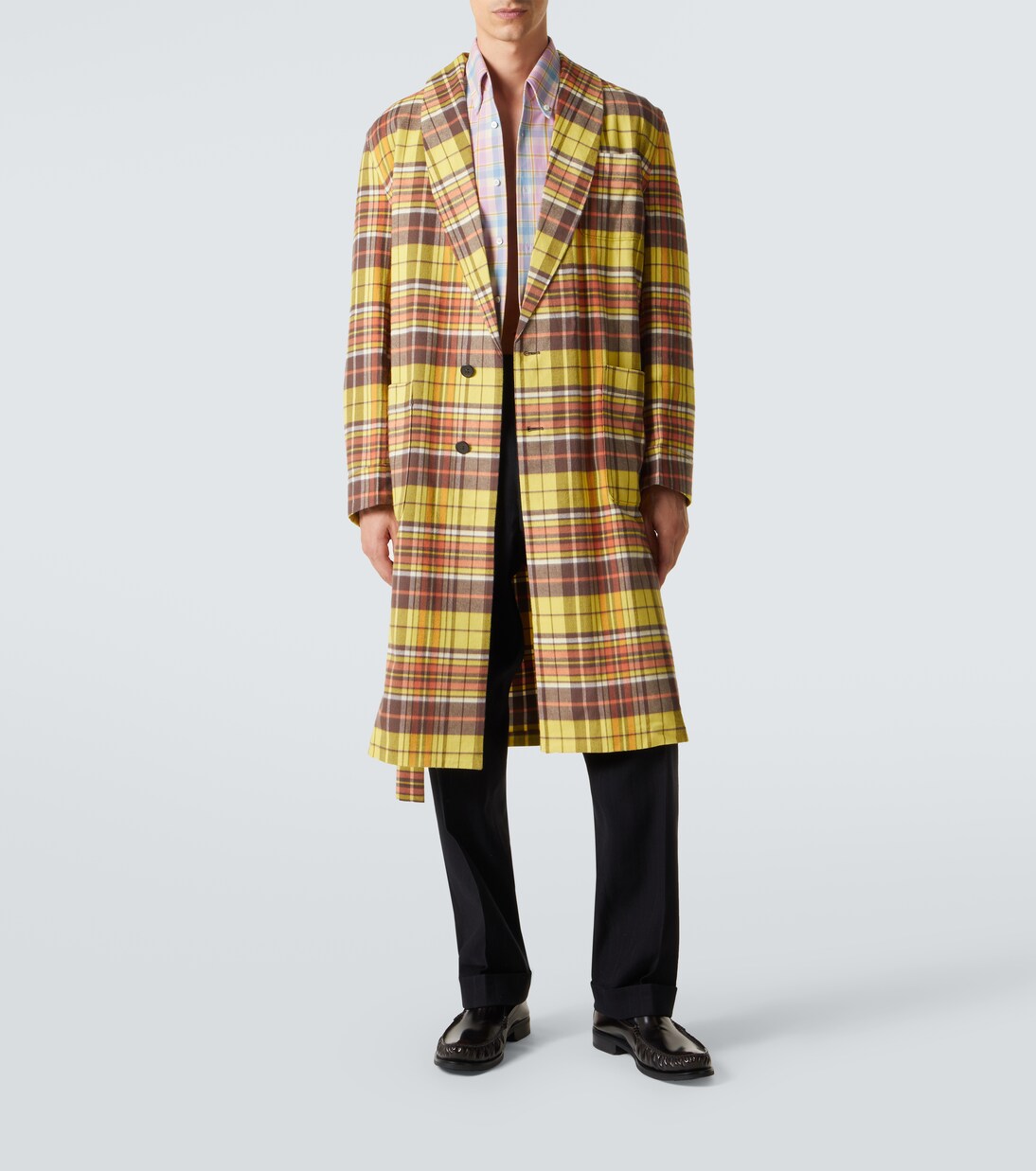 Checked cotton shirt | Prada