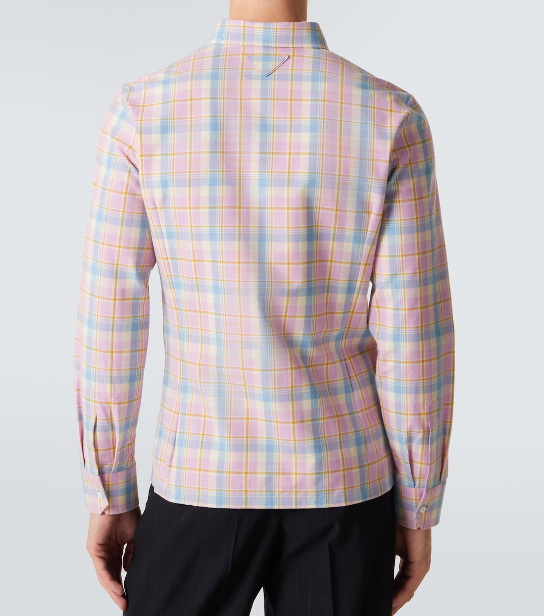 Checked cotton shirt | Prada