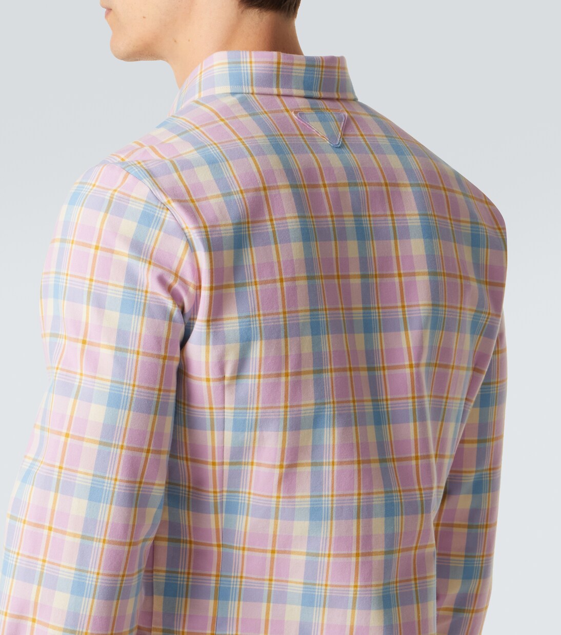 Checked cotton shirt | Prada