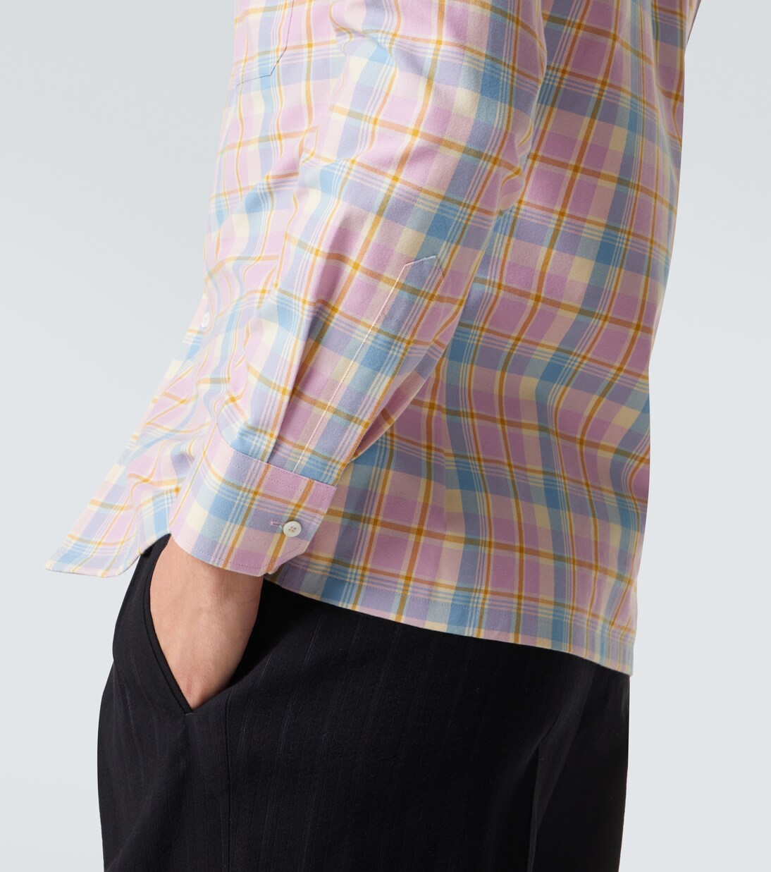 Checked cotton shirt | Prada