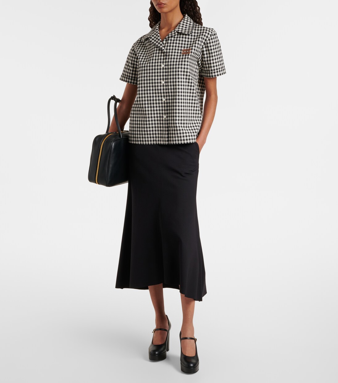 Leather platform Mary Jane pumps | Gianvito Rossi