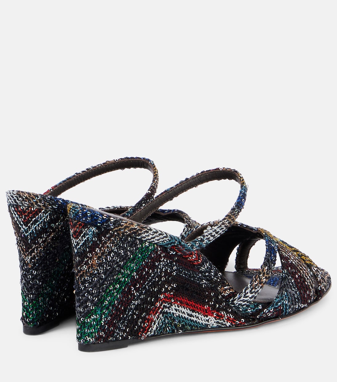 Lucy Caperdoni sequined wedges | Missoni