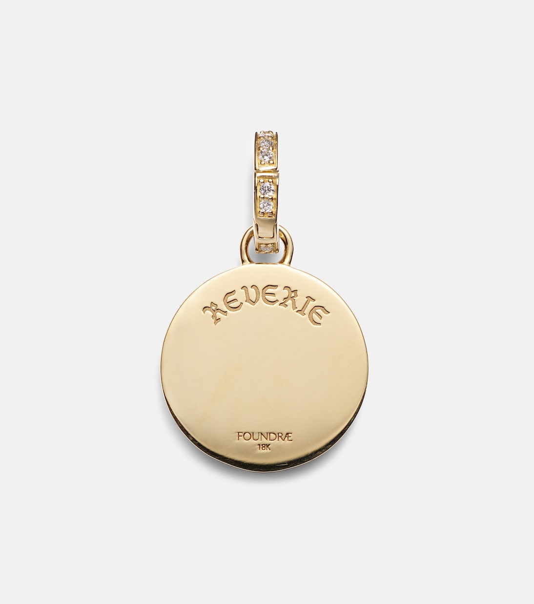 Colgante Reverie Petite de oro de 18 ct con cerámica y diamantes | FoundRae