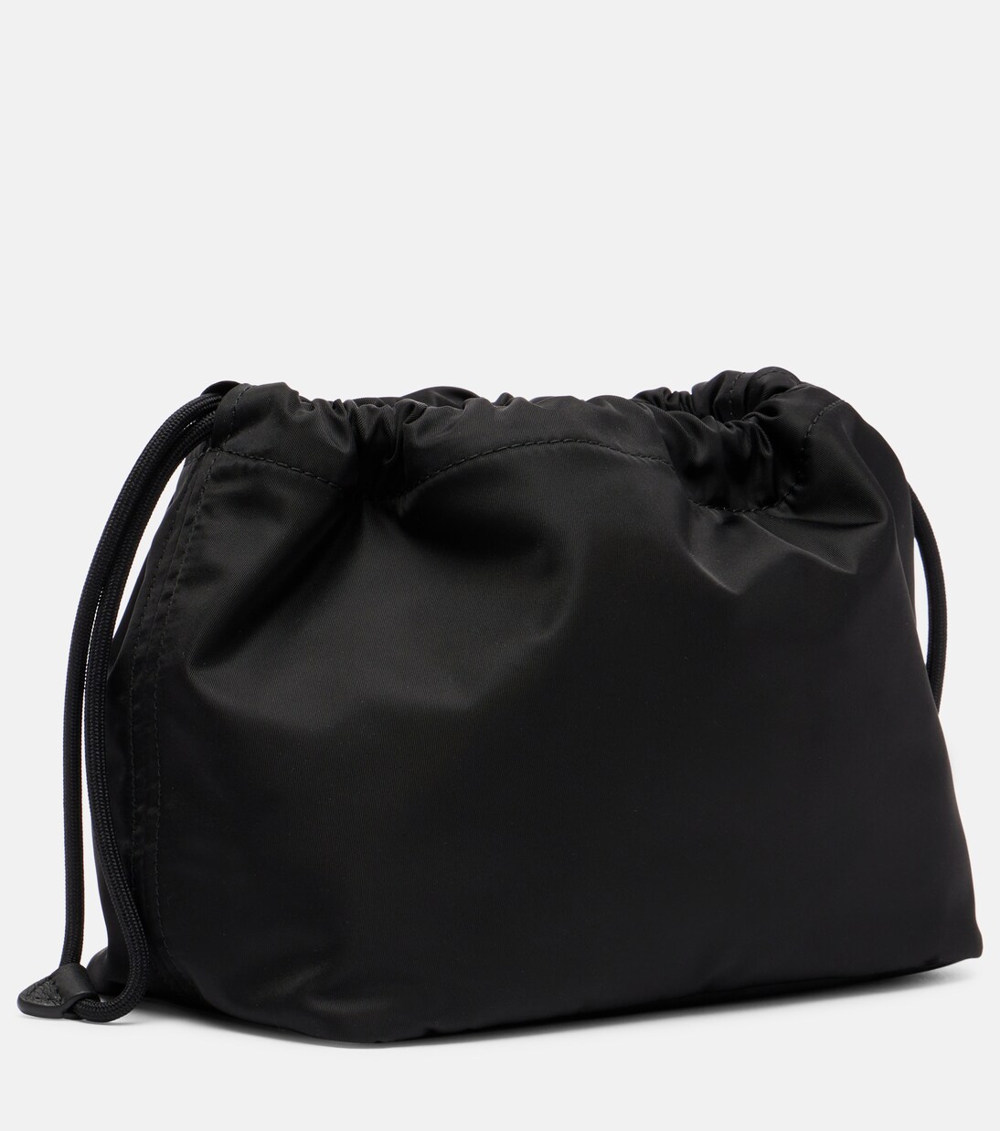 Reversible leather-trimmed pouch | Burberry