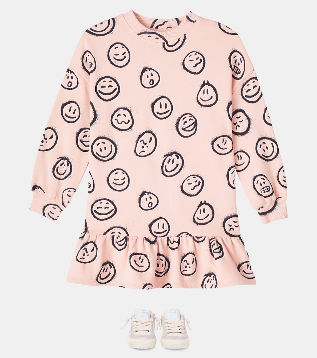 Bedrucktes Kleid Cherice aus Baumwoll-Jersey | Molo