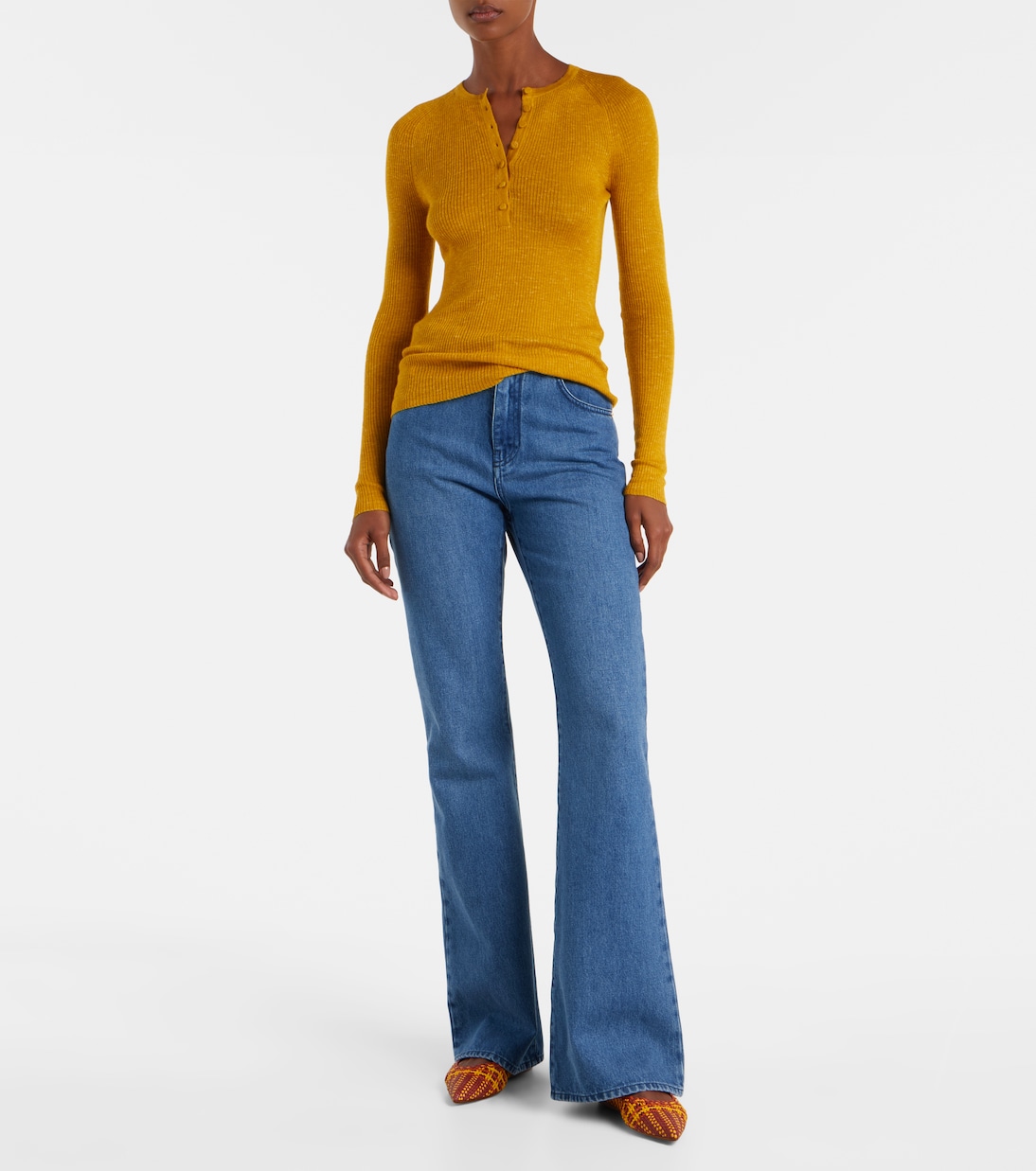 Aurora woven leather ballet flats | Gabriela Hearst