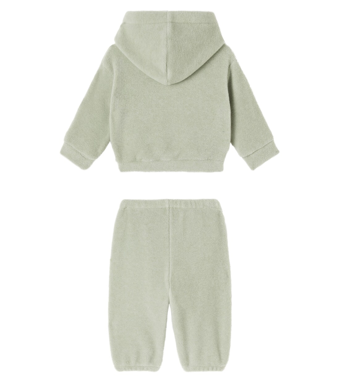 Baby embroidered hoodie and sweatpants set | Il Gufo