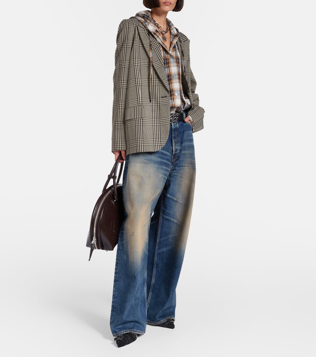 بنطلون واسع من الدنيم U Rocka | Acne Studios