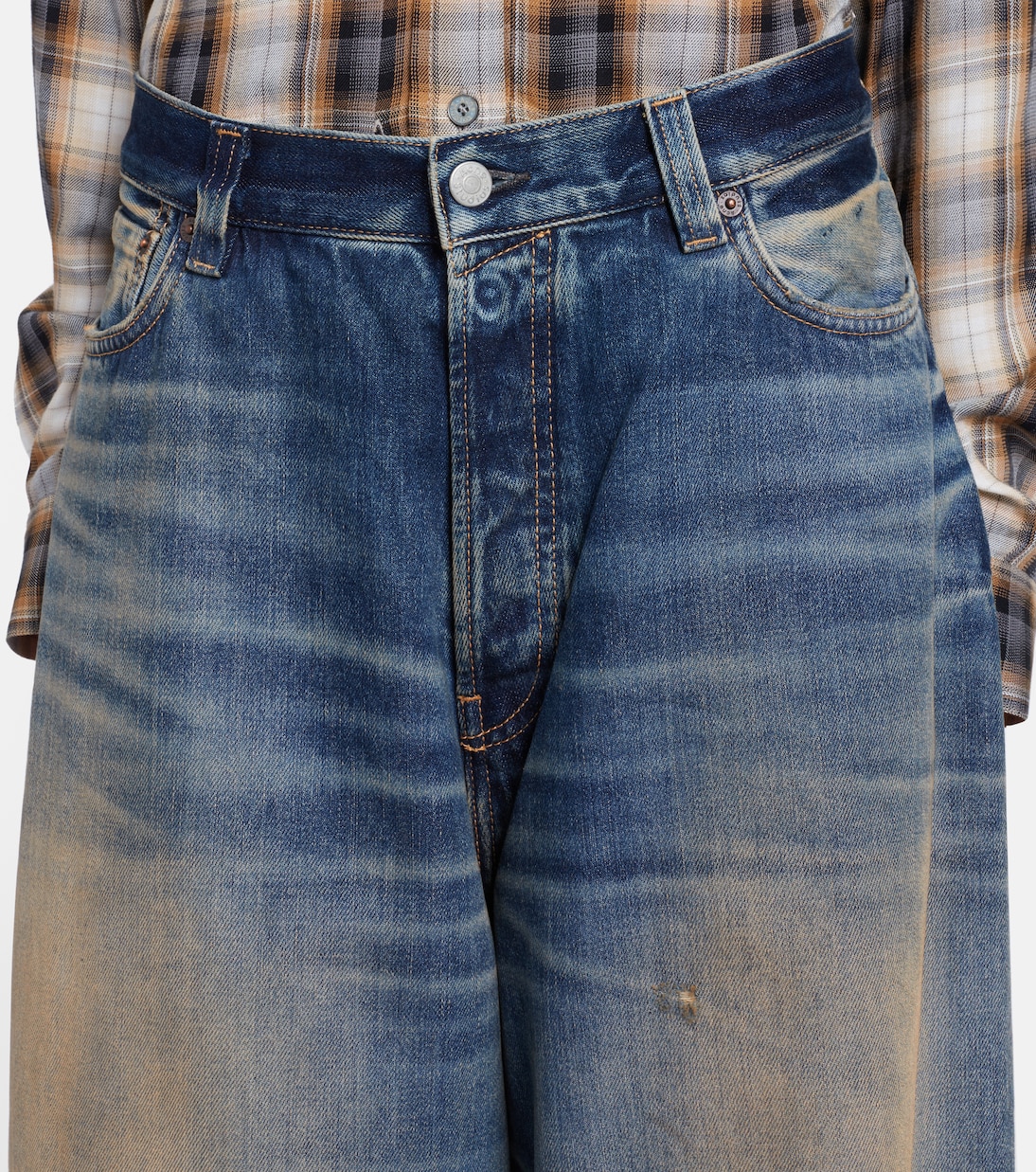 بنطلون واسع من الدنيم U Rocka | Acne Studios