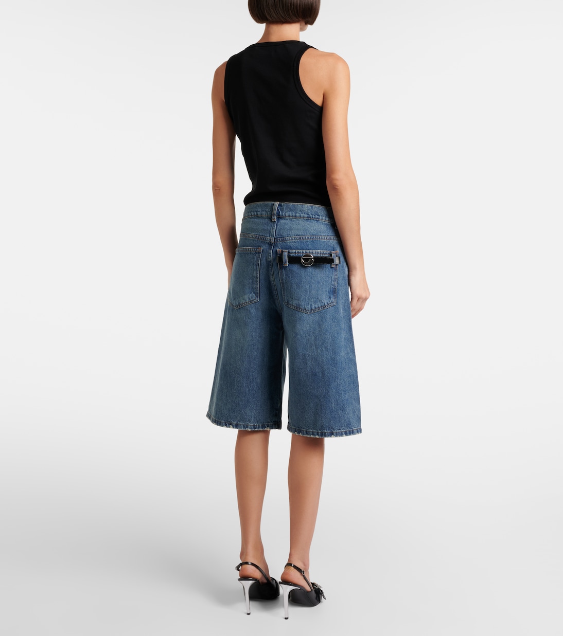 Denim Bermuda shorts | Coperni