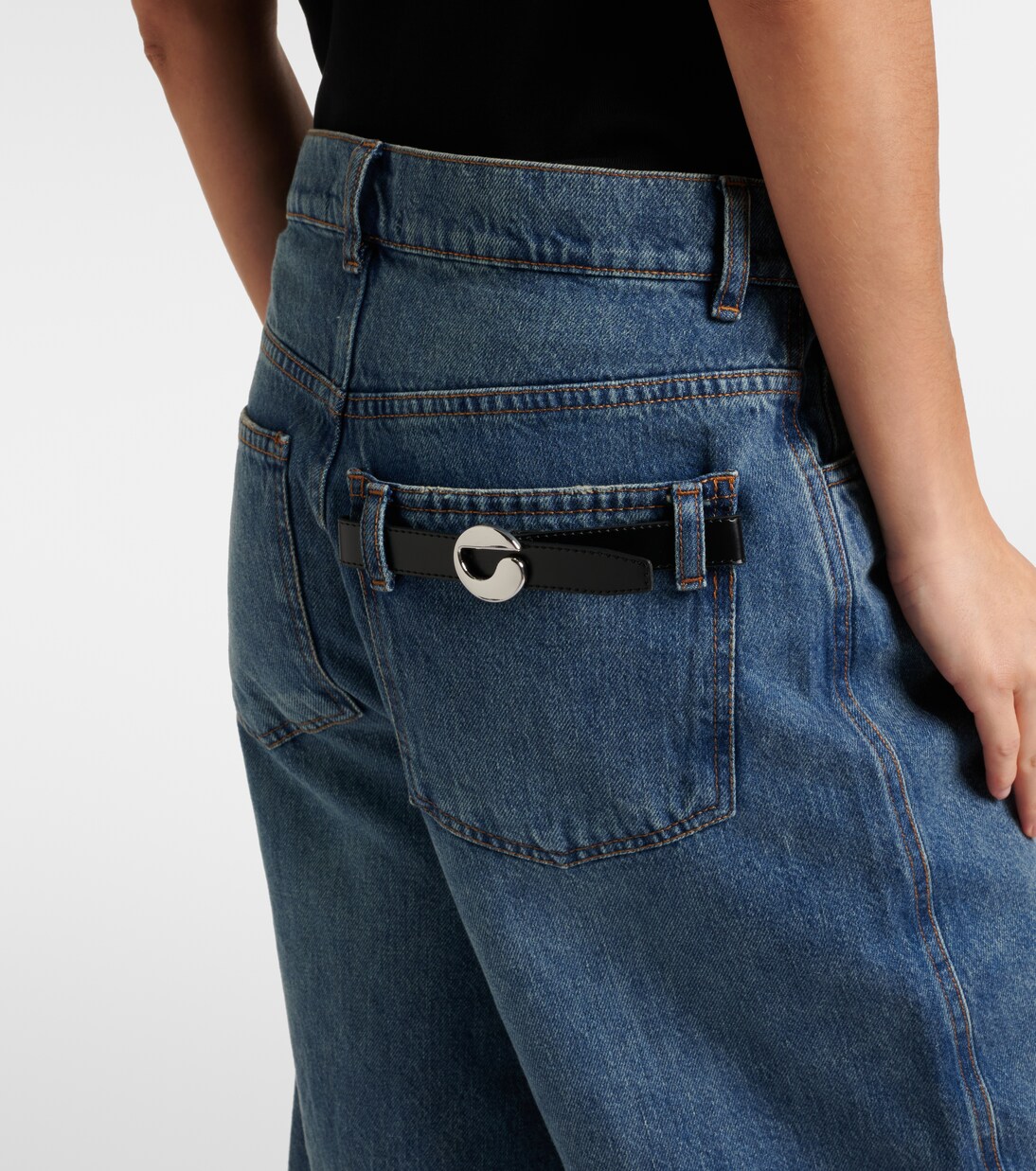 Denim Bermuda shorts | Coperni