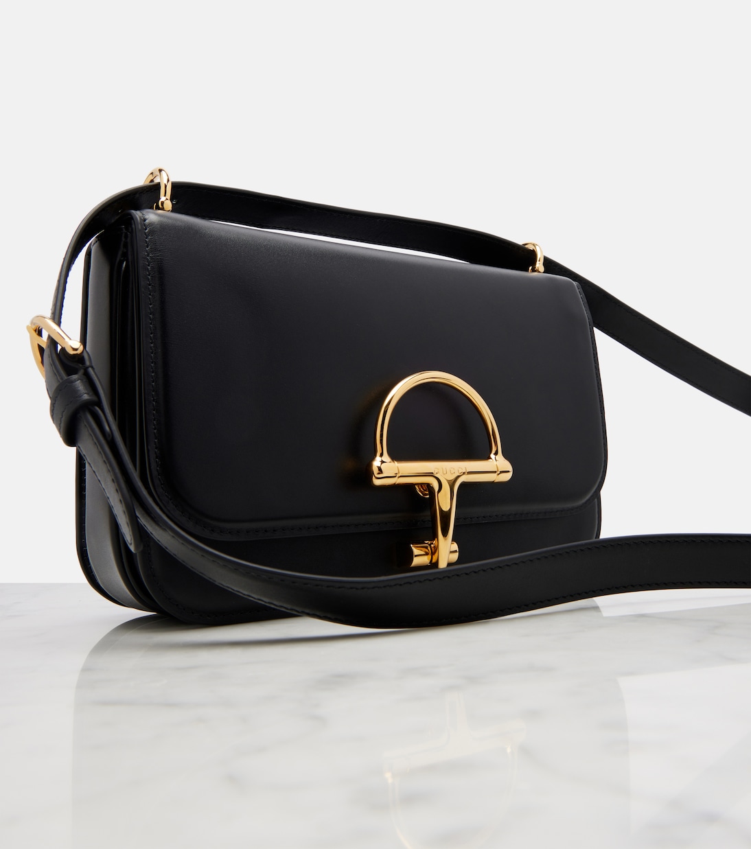 Siena Small leather shoulder bag | Gucci