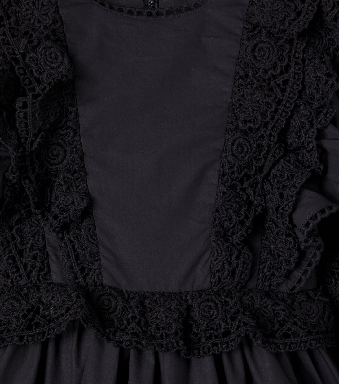 Vestido de algodón con encaje | Petite Amalie  