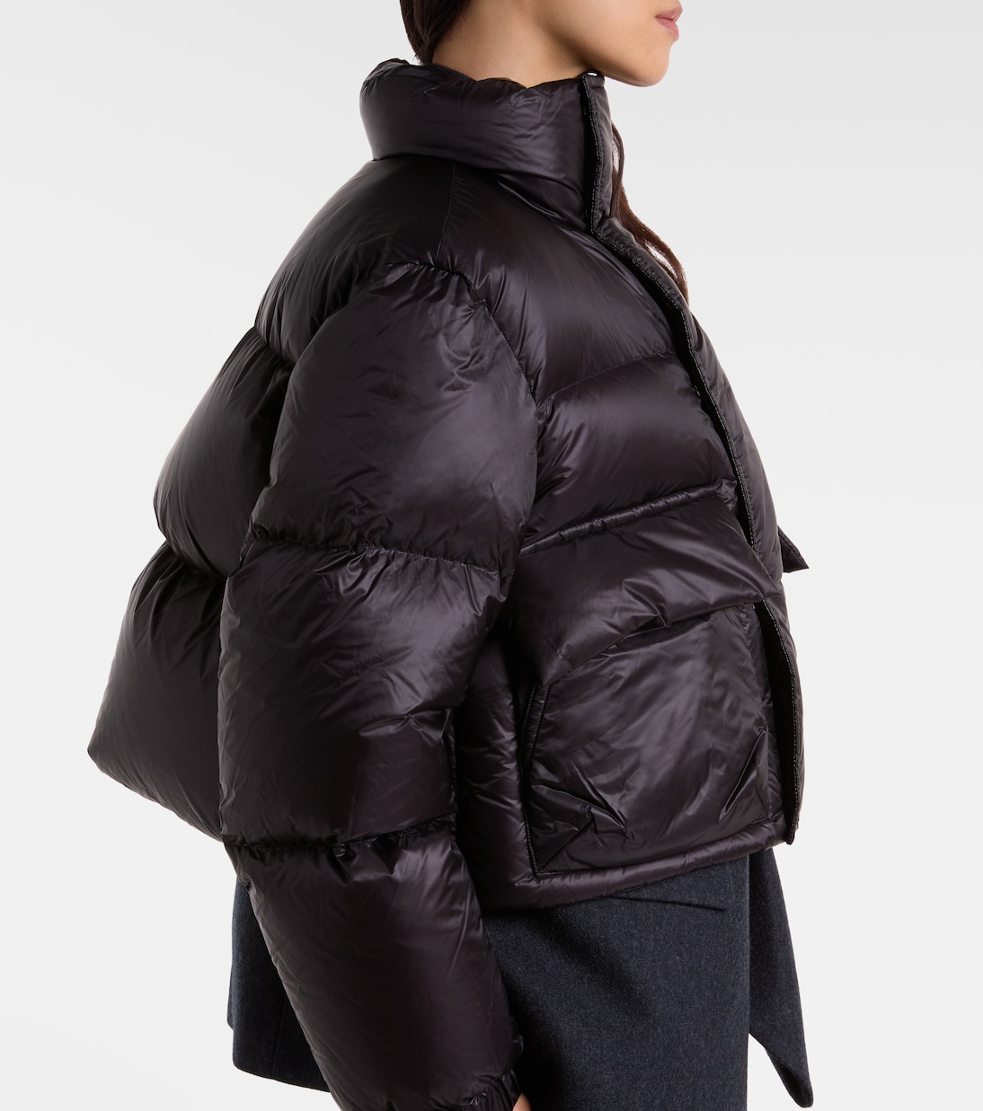Daunenjacke aus Wolle | Sacai